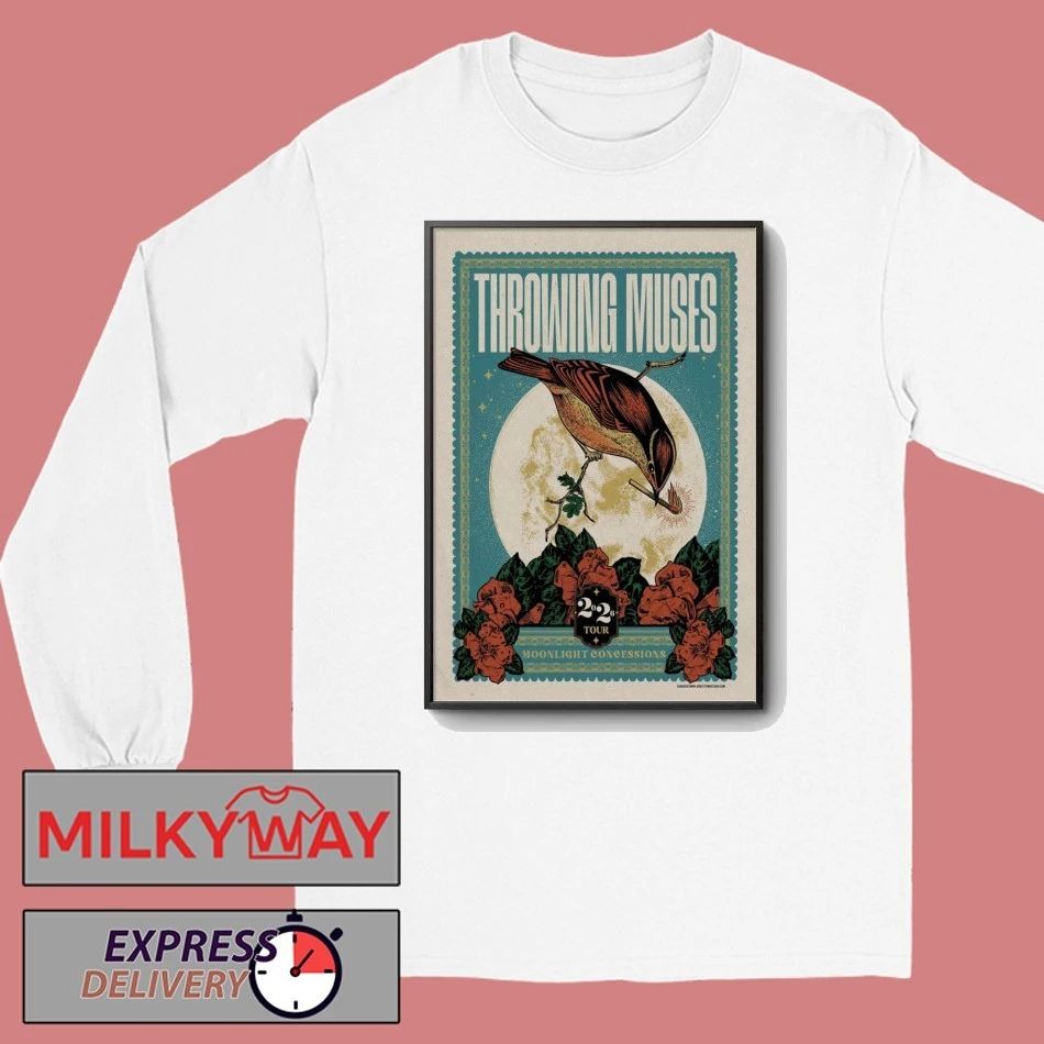 Throwing Muses Moonlight Concessions Tour 2026 ART shirt