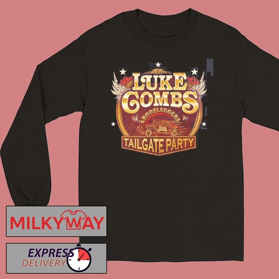 Luke Combs With Whiskey Jam The Bootleggers Tailgate Party 2026 My Kinda Saturday Night Tour City Dates T-Shirt