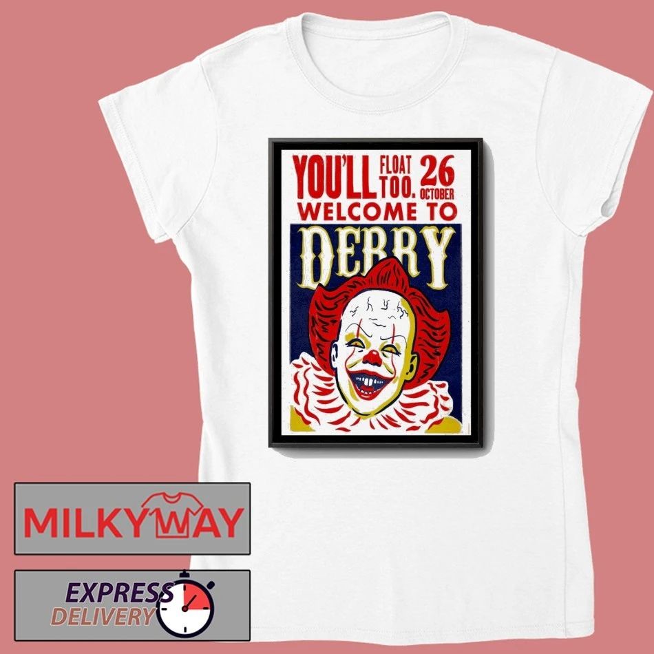 IT Inspired Halloween Poster shirt