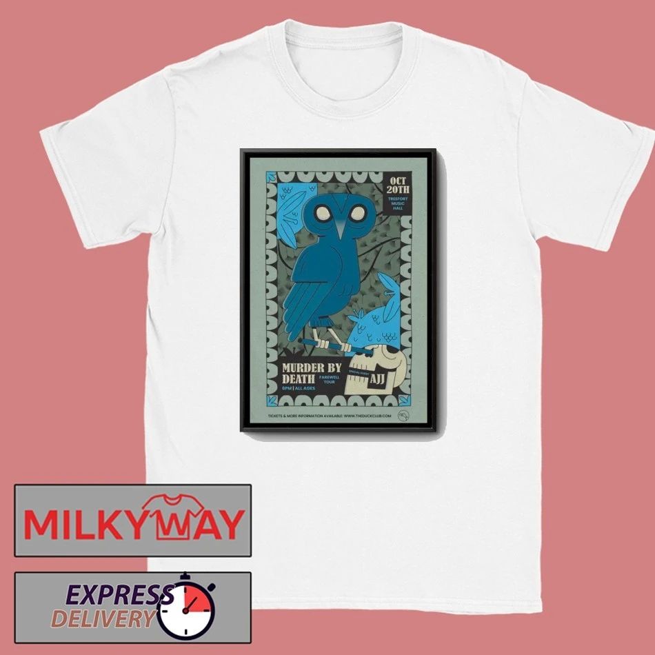 Murder By Death Treefort Music Hall Boise Poster shirt