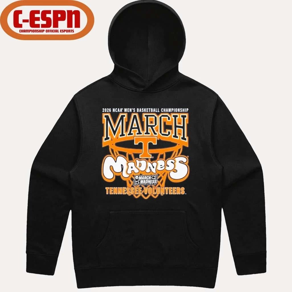 Tennessee Volunteers 2026 NCAA Men’s Basketball Championship March Madness Shirt