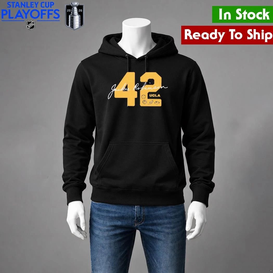 UCLA Jackie Robinson 42 Letterman Shirt