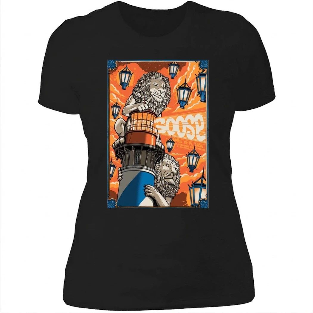 Goose The St. Augustine Amphitheatre Tour April 18-19 2026 Shirt
