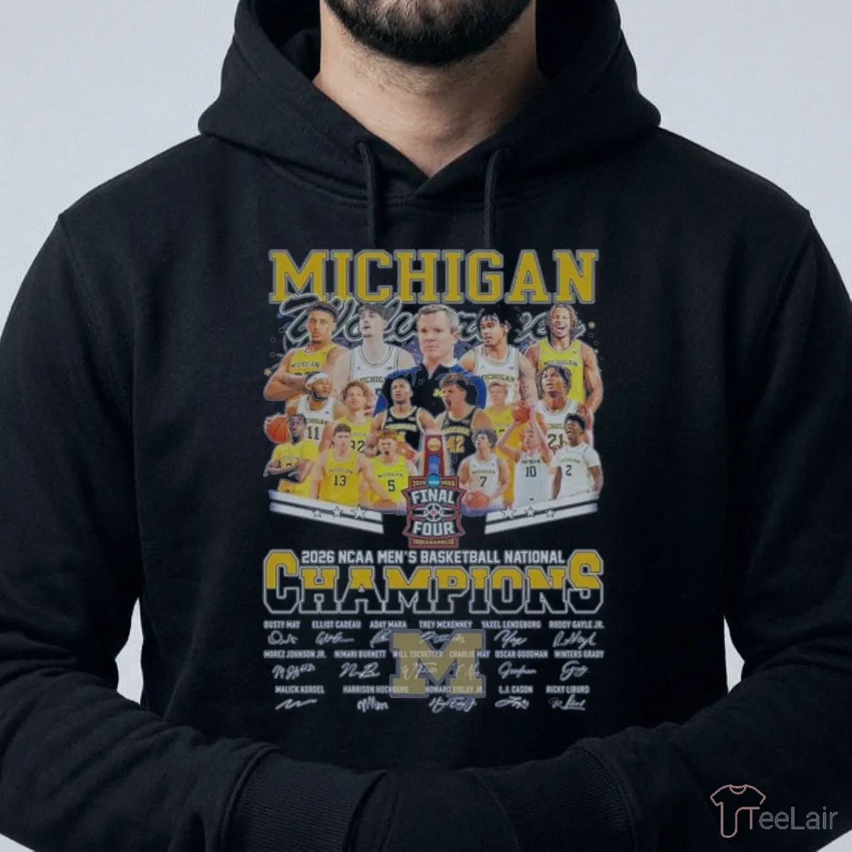Michigan 2026 Ncaa Men’S Basketball National Champions Shirt