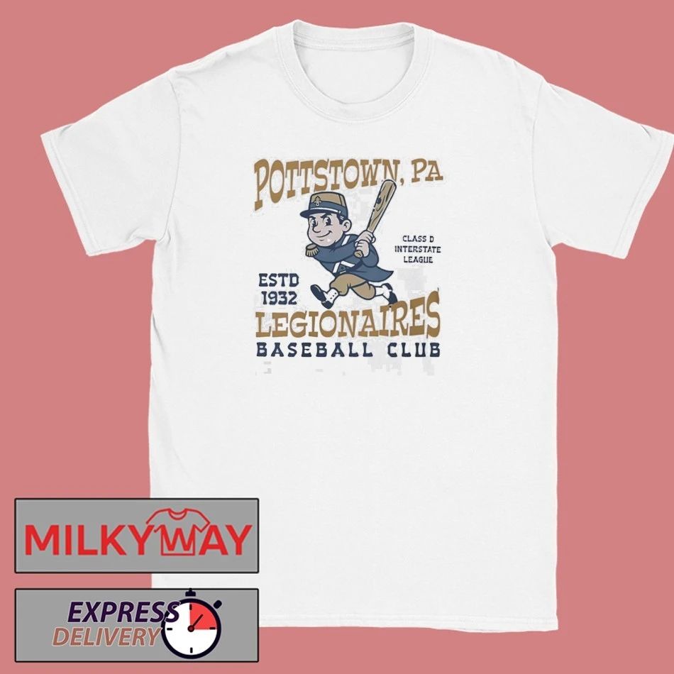 Pottstown Legionaires Baseball Club 1932 Shirt