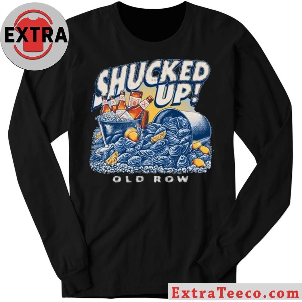Shucked Up Fresh oysters, lemon and a bucket of cold beer Shirt