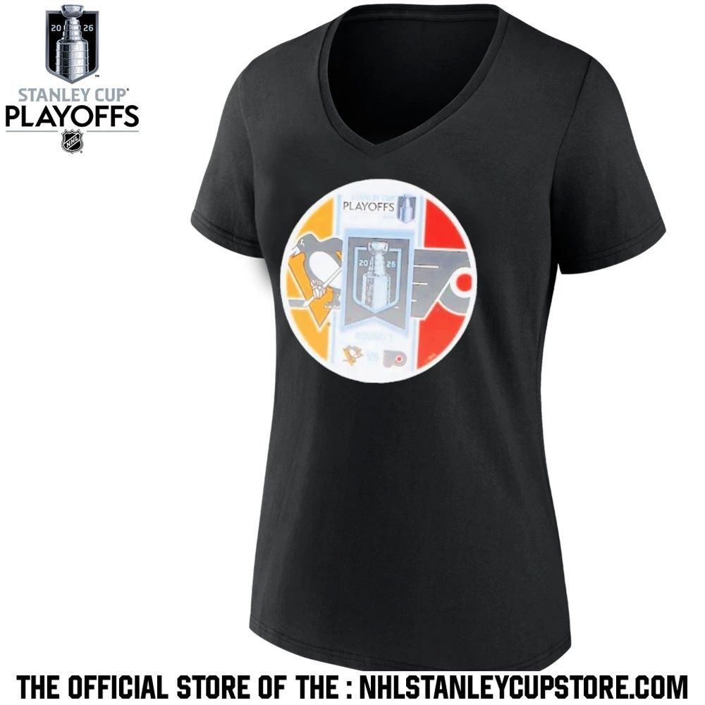 Pittsburgh Penguins vs Philadelphia Flyers 2026 Stanley Cup Playoffs Round One Shirt