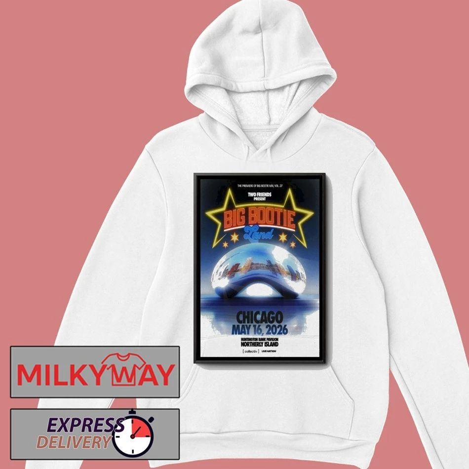 Big Bootie Land Live Show Poster shirt