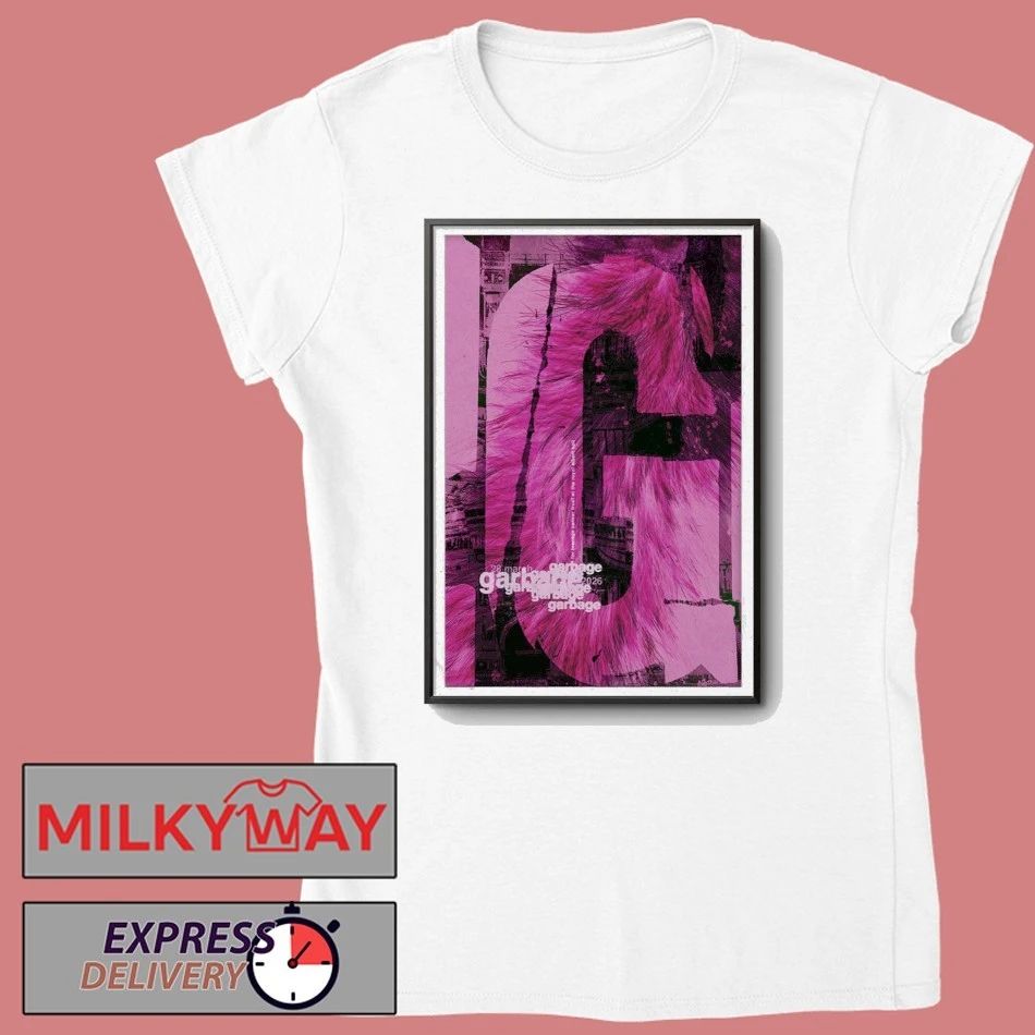 Poster Garbage Apr 2026 Royal Albert Hall Tour shirt