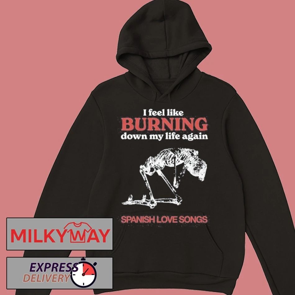 Spanish Love Songs Burning Down 2025 Shirt
