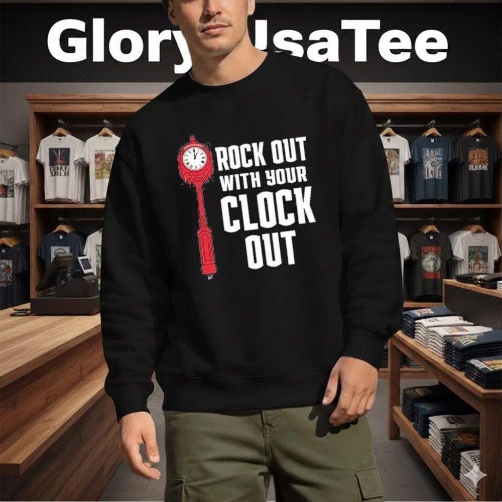 Chase Burns Rock Out With Your Clock Out Shirt