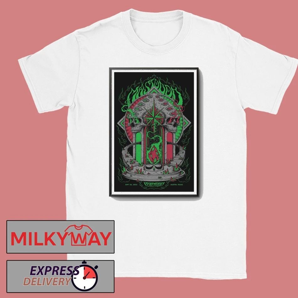 Mastodon Metal Band Tour Poster shirt
