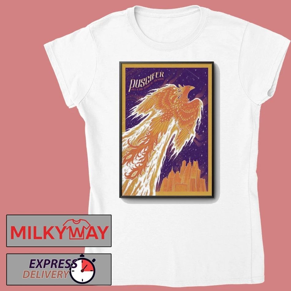 Puscifer Apr 18 2026 Fox Theatre Detroit Show Poster shirt