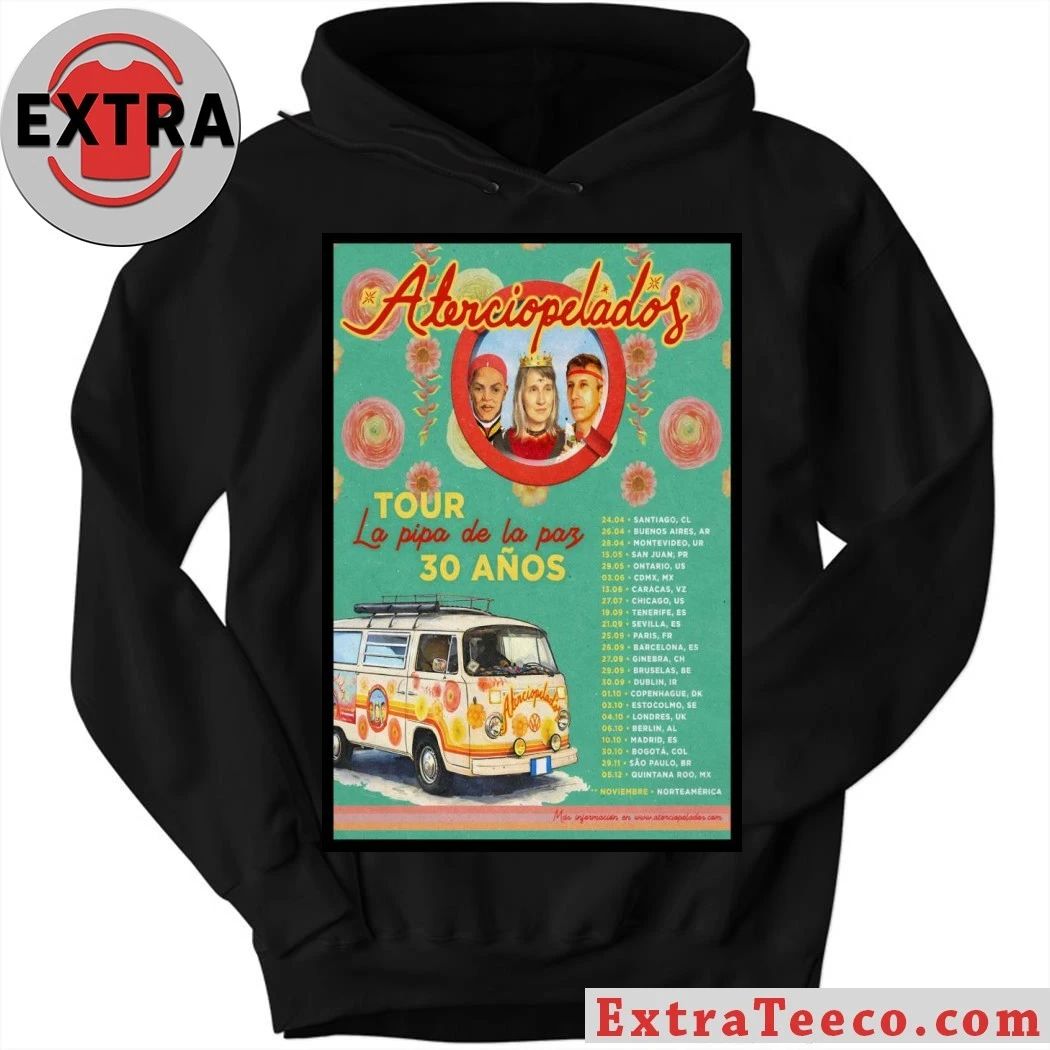 Aterciopelados La Pipa De La Paz 2026 Shows Poster T-Shirt