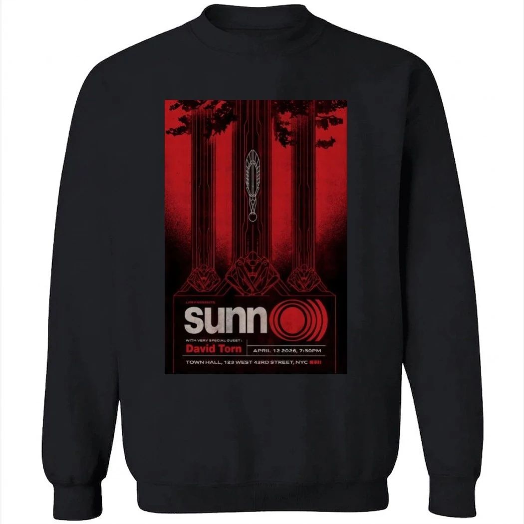 SUNN O))) Apr 12 2026 Town Hall, New York, NY Shirt