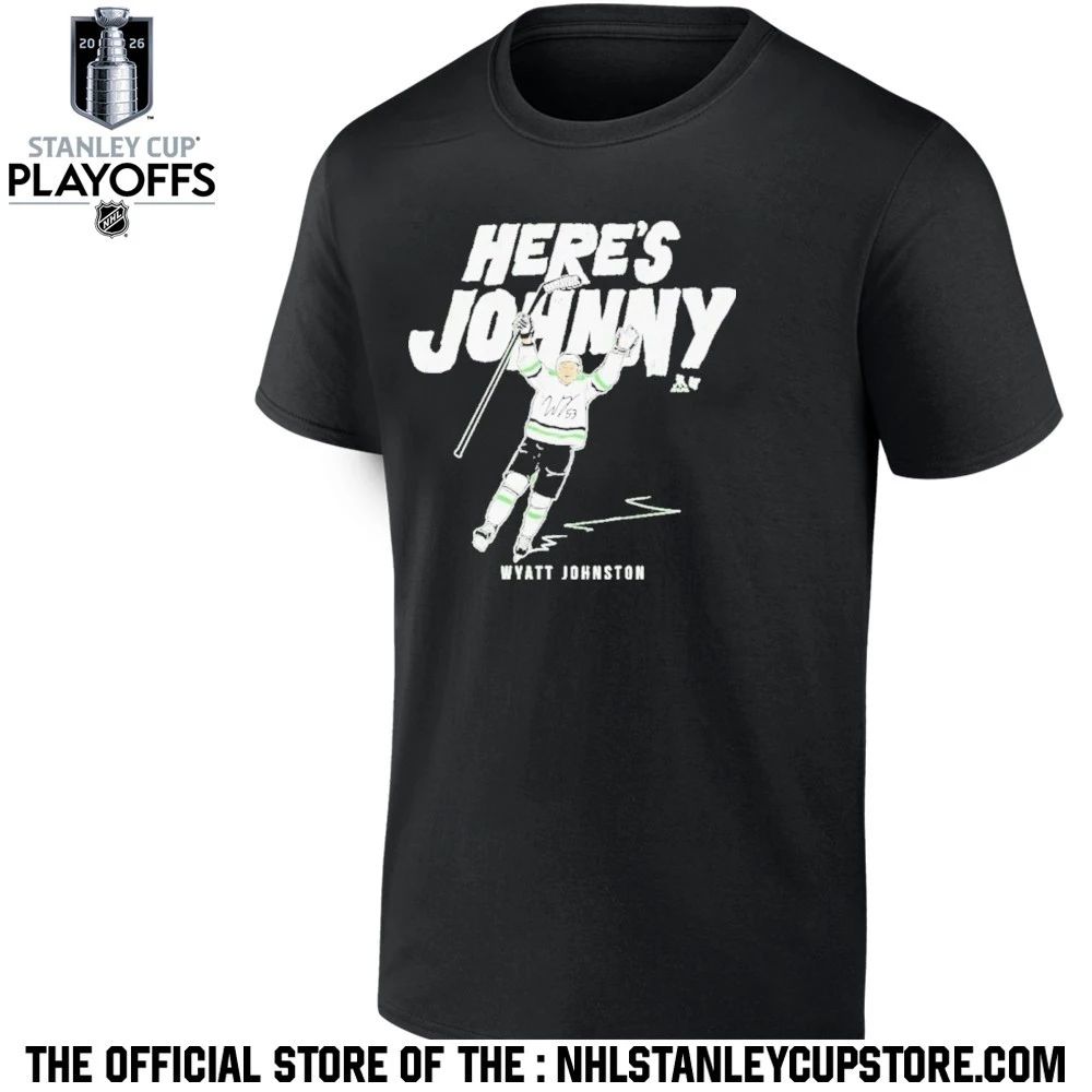 Wyatt Johnston Here’s Johnny shirt