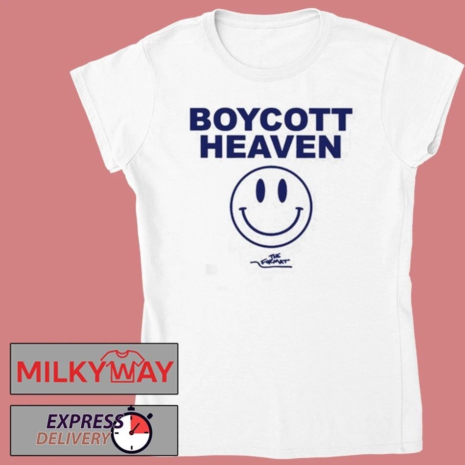 The Format Boycott Heaven Ringer shirt