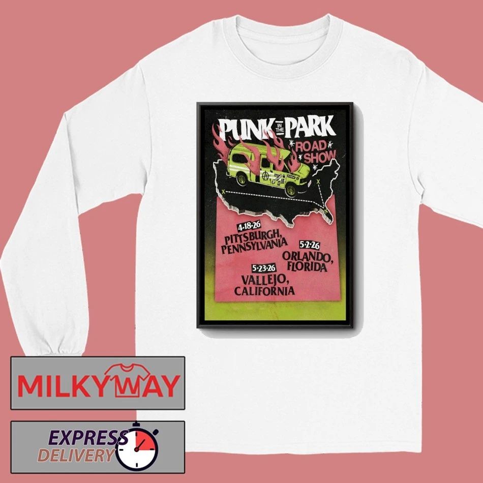 Punk In The Park Apr 18 2026 Pittsburgh PA Poster shirt