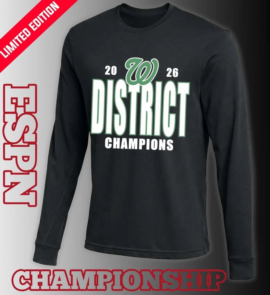 Waxahachie Indians Baseball 2026 District Champions Shirt
