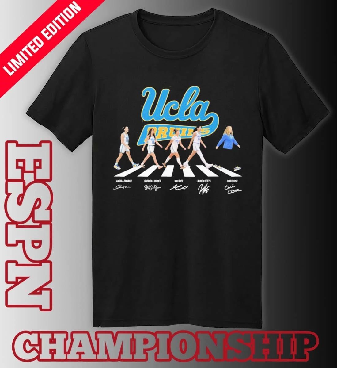 Ucla Women’s Basketball Abbey Road National Champions Shirt