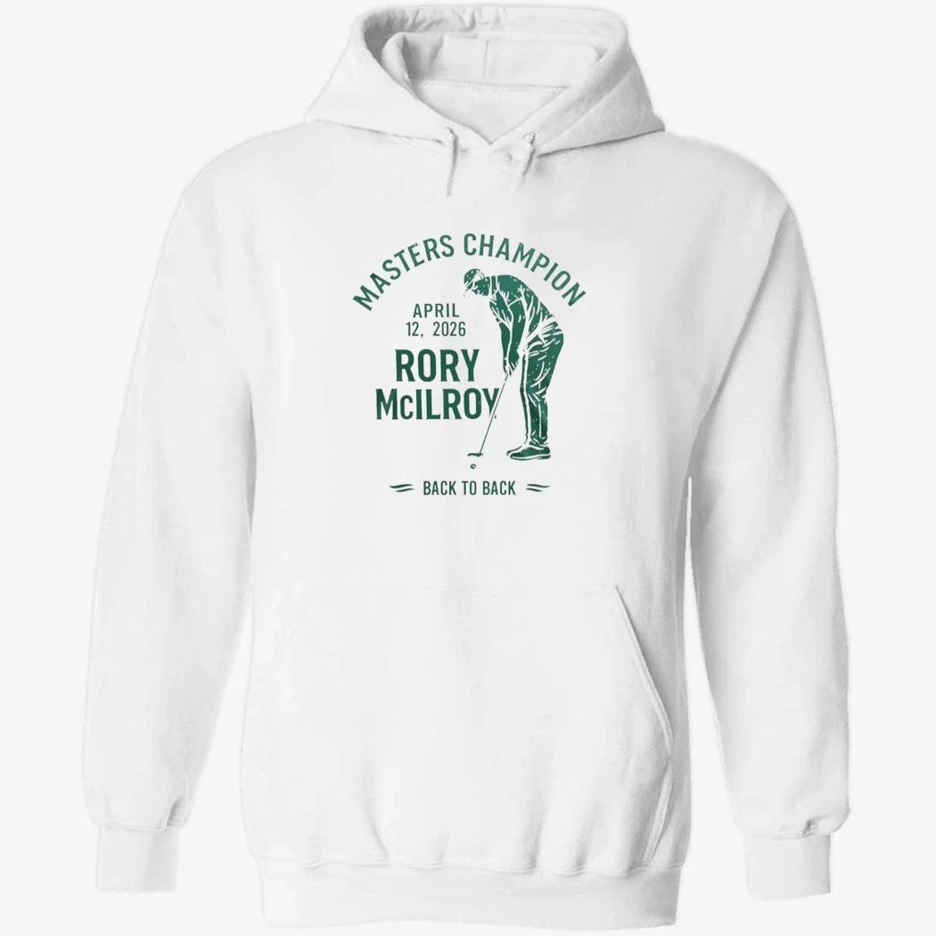 Rory McIlroy Back to Back Masters Golf Shirt