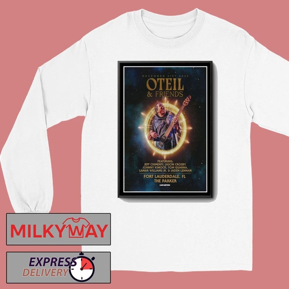 Oteil Fort Lauderdale, Florida Poster shirt