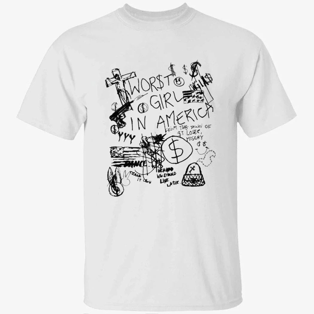 Worst Girl In America Sharpie 2026 Shirt