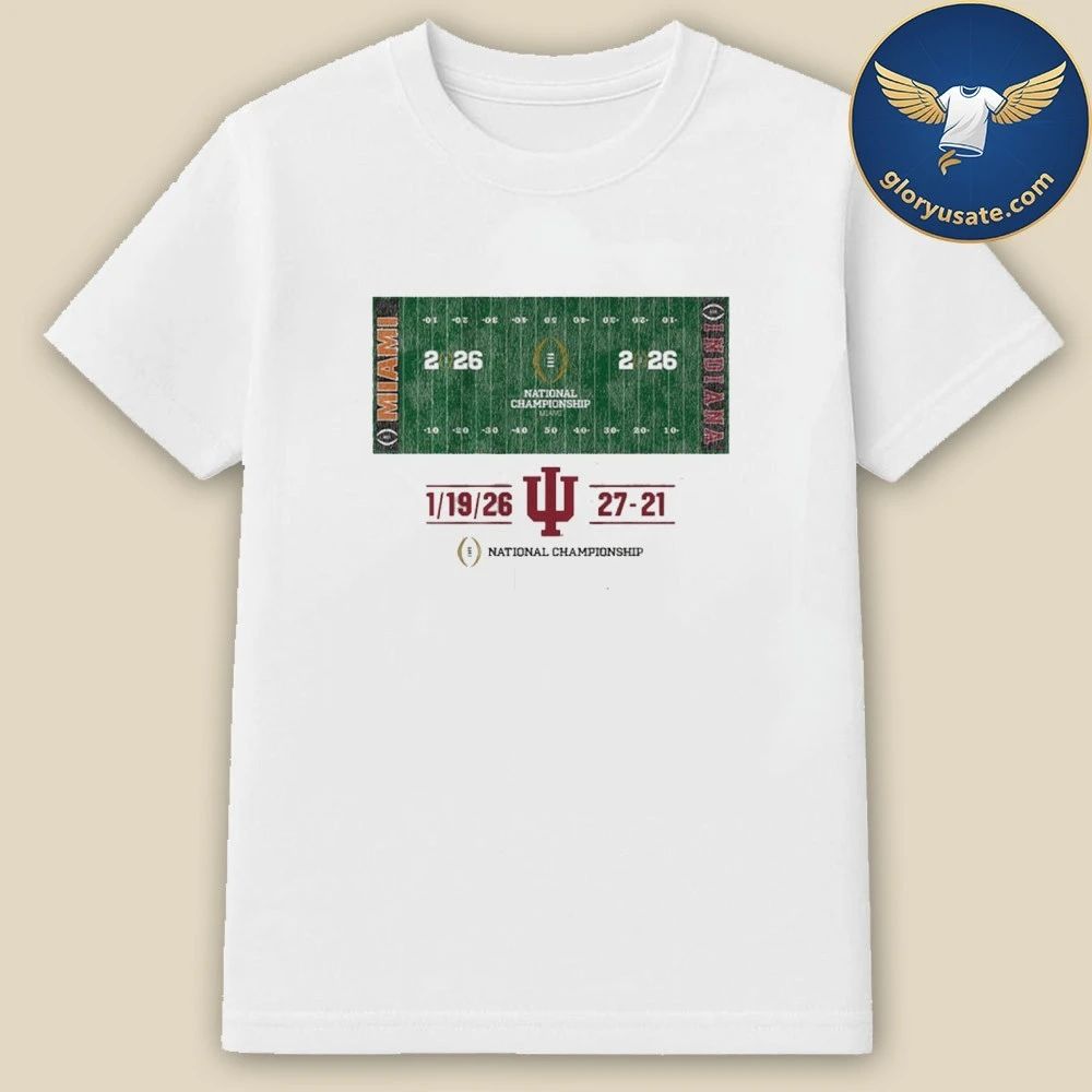 Indiana Football CFP National Champions Field Shirt