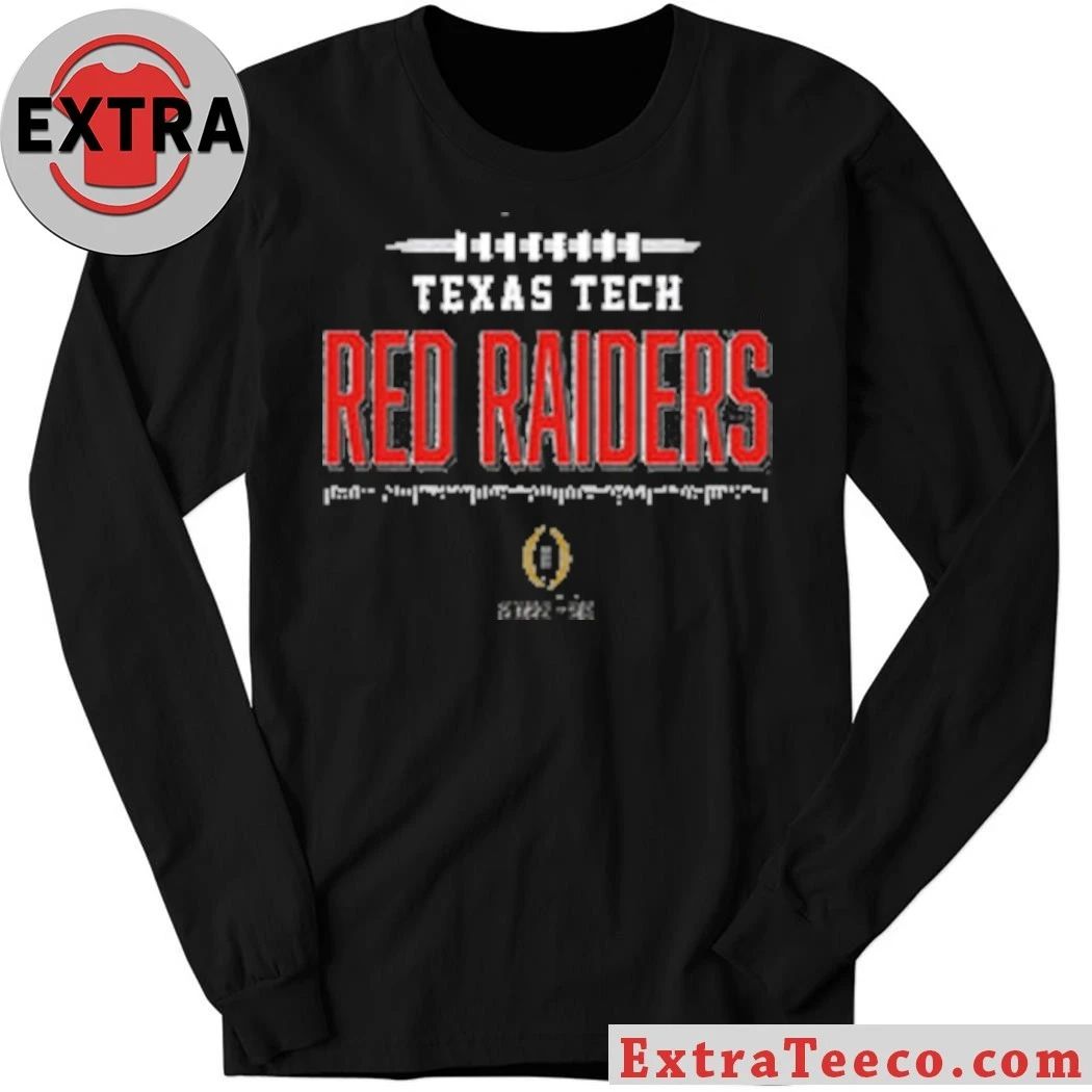 College Football Playoff 2025-26 Texas Tech Playoff Bound Logo Shirt
