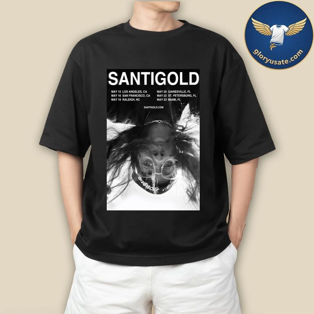 Santigold Tour 2026 Poster Shirt