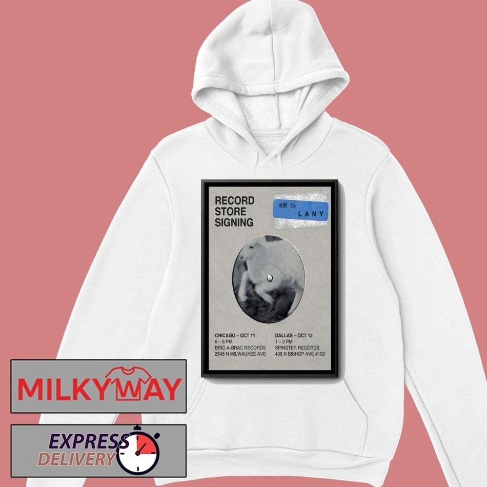 LANY Oct 11-12 2025 Show Chicago, Dallas Celebrate Soft Poster shirt