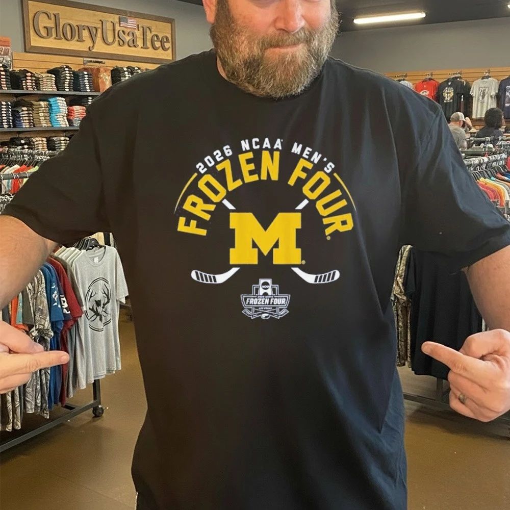 Michigan Men’s Hockey 2026 Frozen Four Shirt