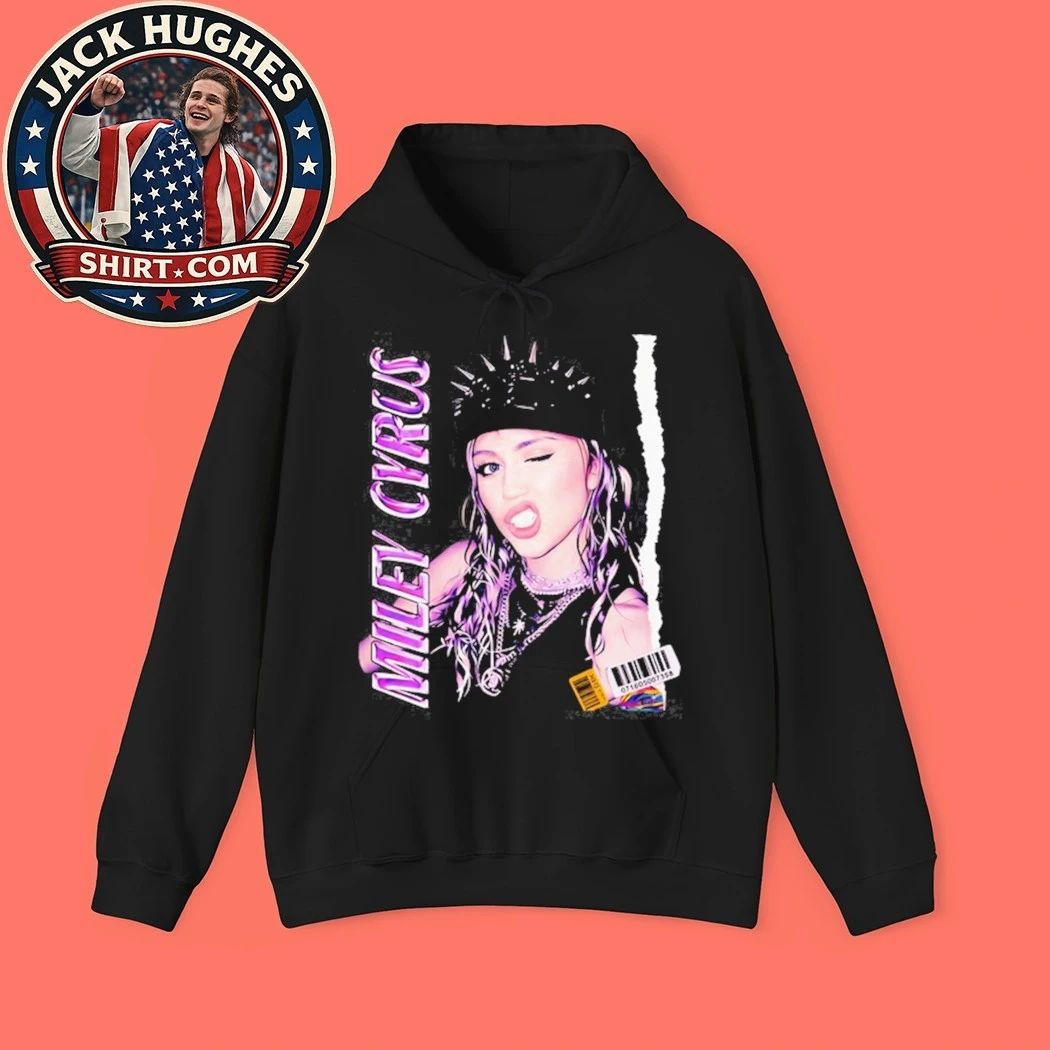 Miley Cyrus Rock Style Pose Shirt