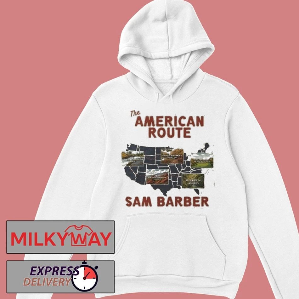 Sam Barber The American Route 2026 Schedule Tour Dates t-Shirt