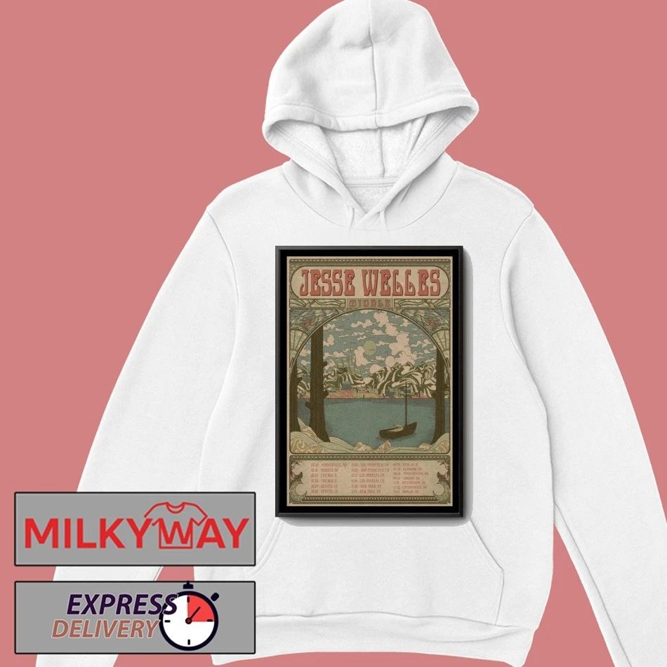 Jesse Welles Middle Concert 2025 Poster shirt