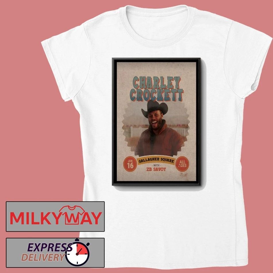 Charley Crockett Event San Diego CA On Jan 16 2026 Poster shirt
