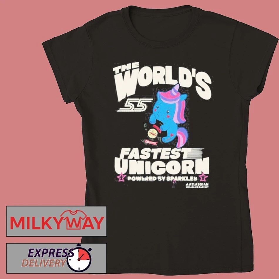 Atlassian Williams Racing The World’s 55 Fastest Unicorn Shirt