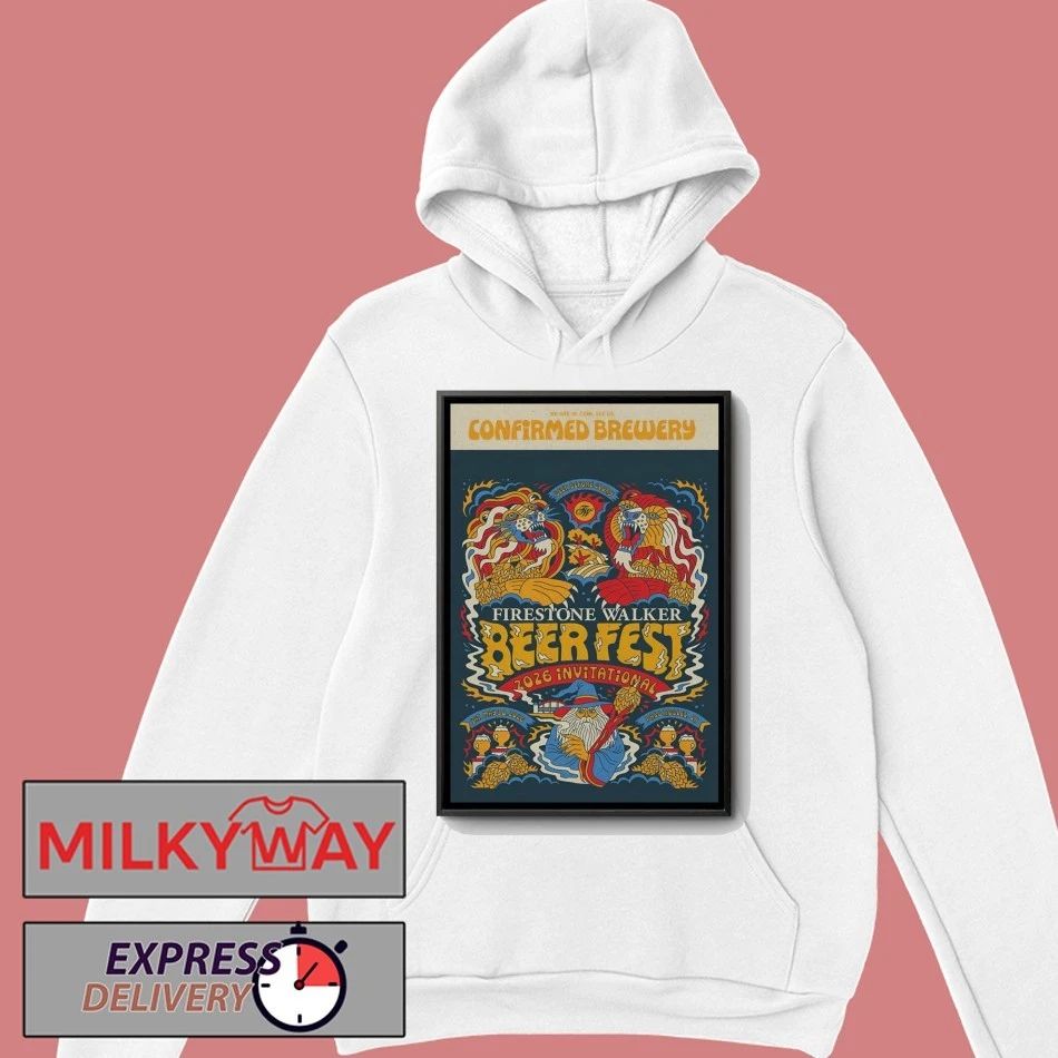 Firestone Walker Beer Fest Paso Robles, CA May 30 2026 Poster shirt