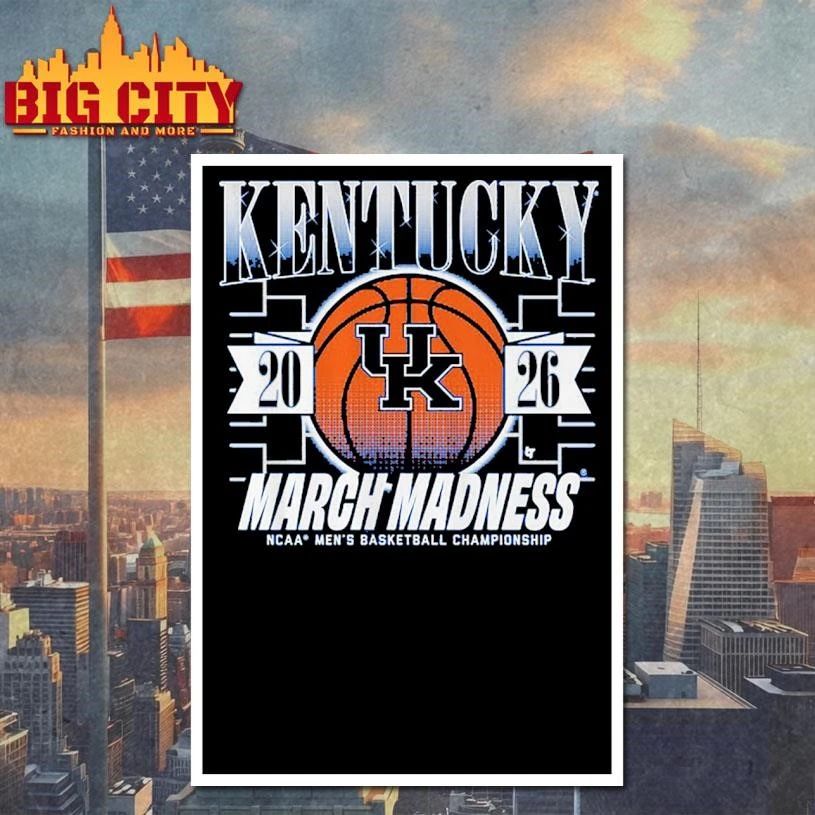 Kentucky Wildcats MBB 2026 March Madness Shirt