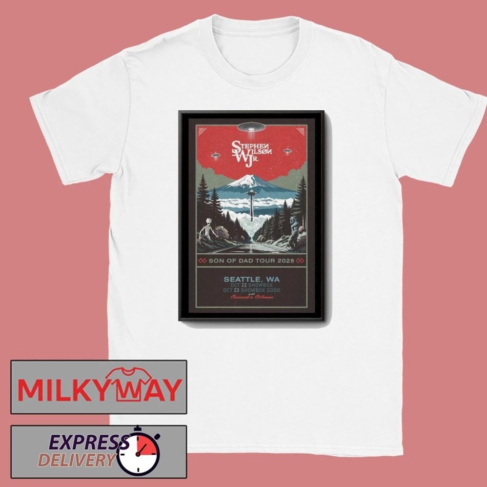 Stephen Wilson Jr. Seattle, WA, Showbox SoDo 23 Oct 2025 Poster shirt