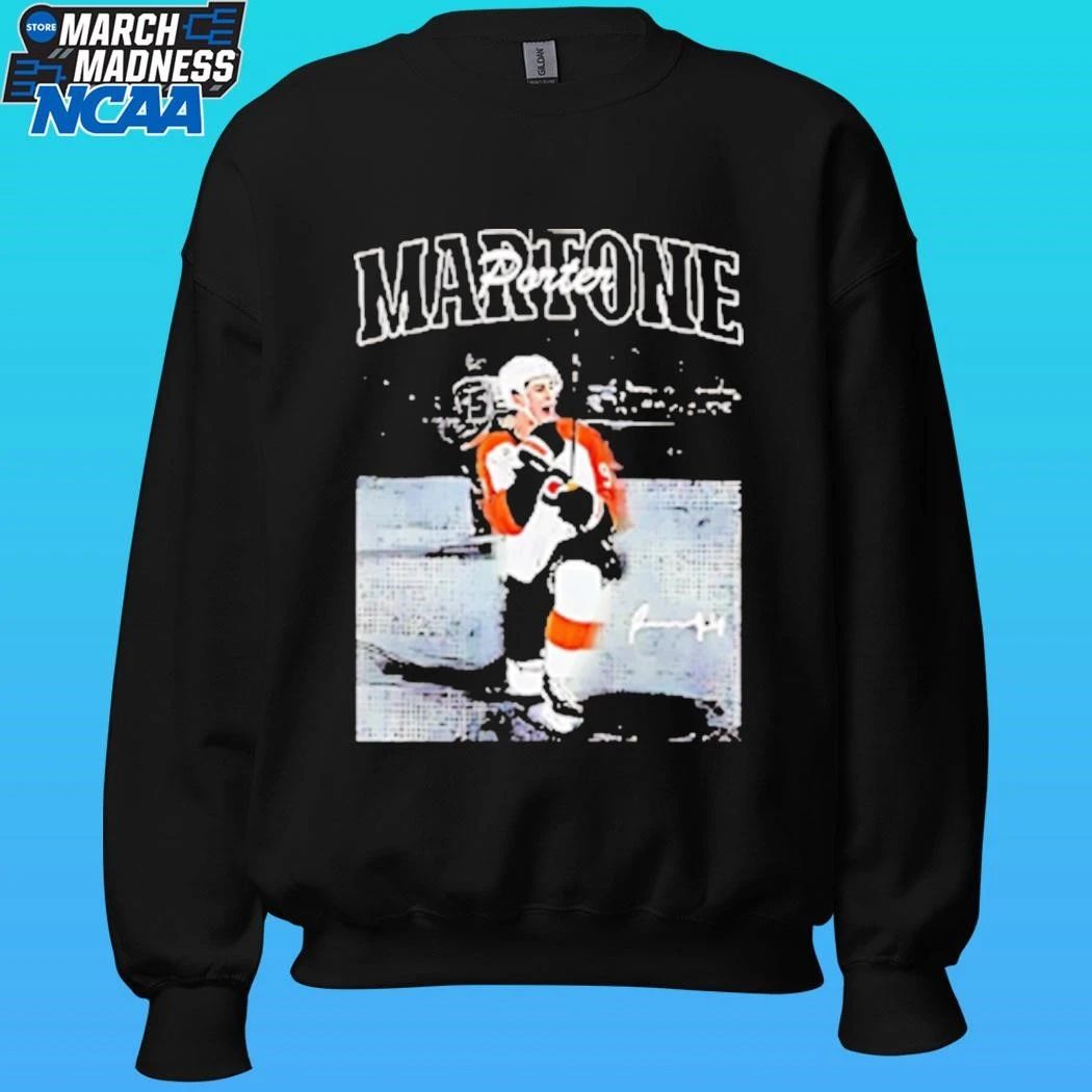 Porter Martone Photo Signature Philadelphia Flyers Shirt