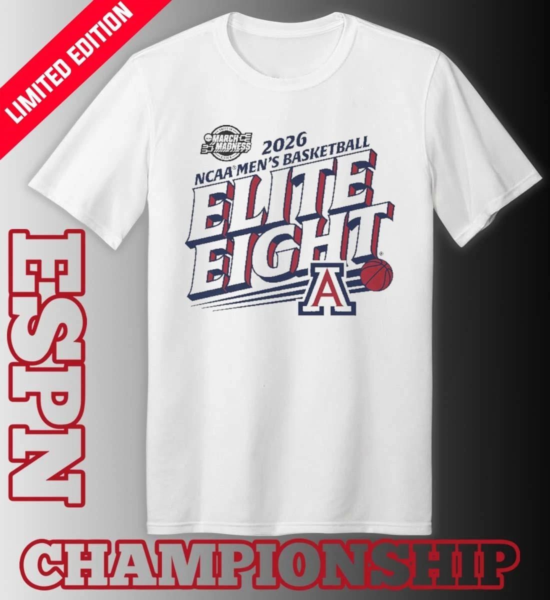 Elite Eight 2026 Arizona Men’s Basketball Shirt