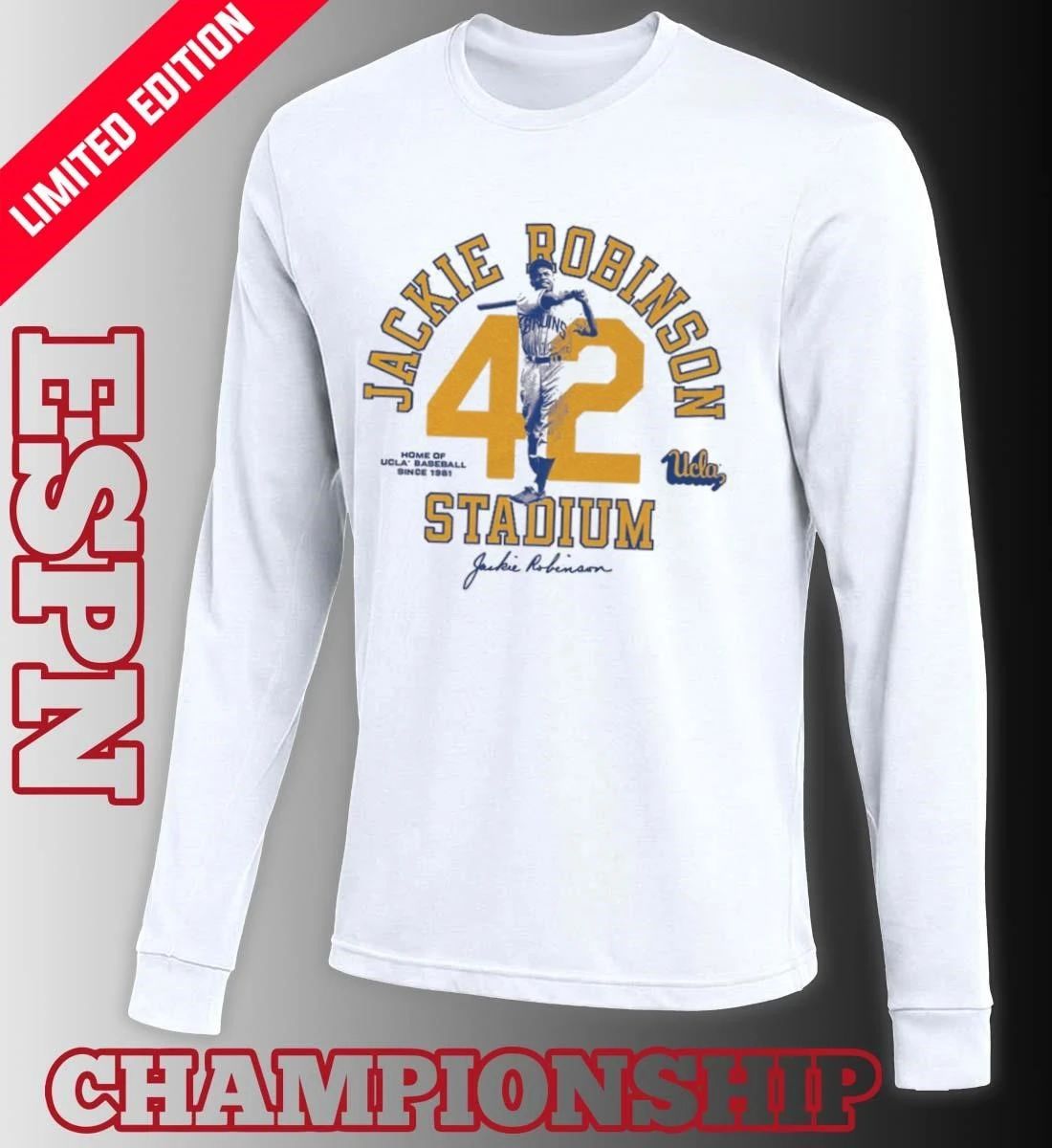 42 UCLA Baseball Jackie Robinson Stadium Shirt