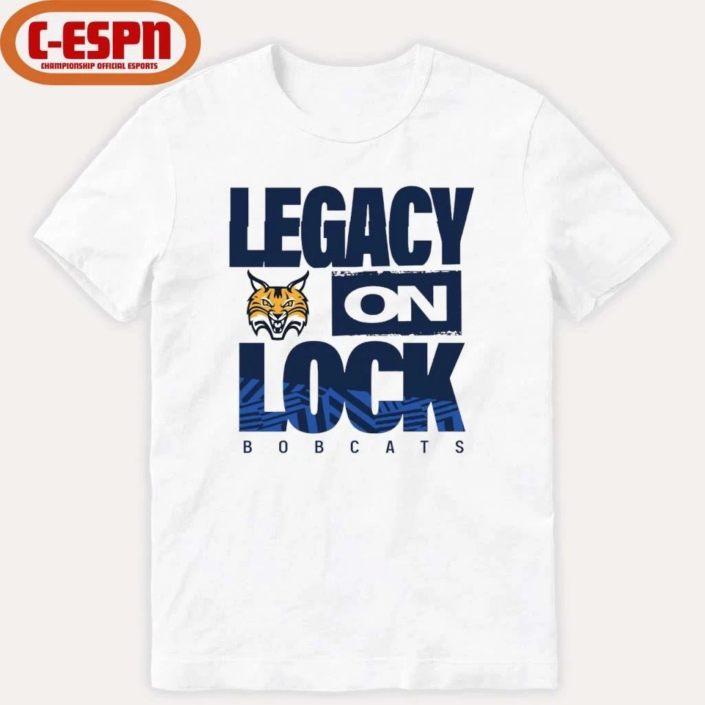 Quinnipiac Bobcats Basketball Legacy On Lock T-Shirt