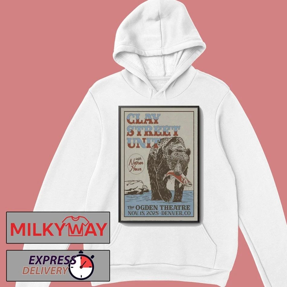 Clay Street Unit Denver CO Nov 15 2025 Poster shirt