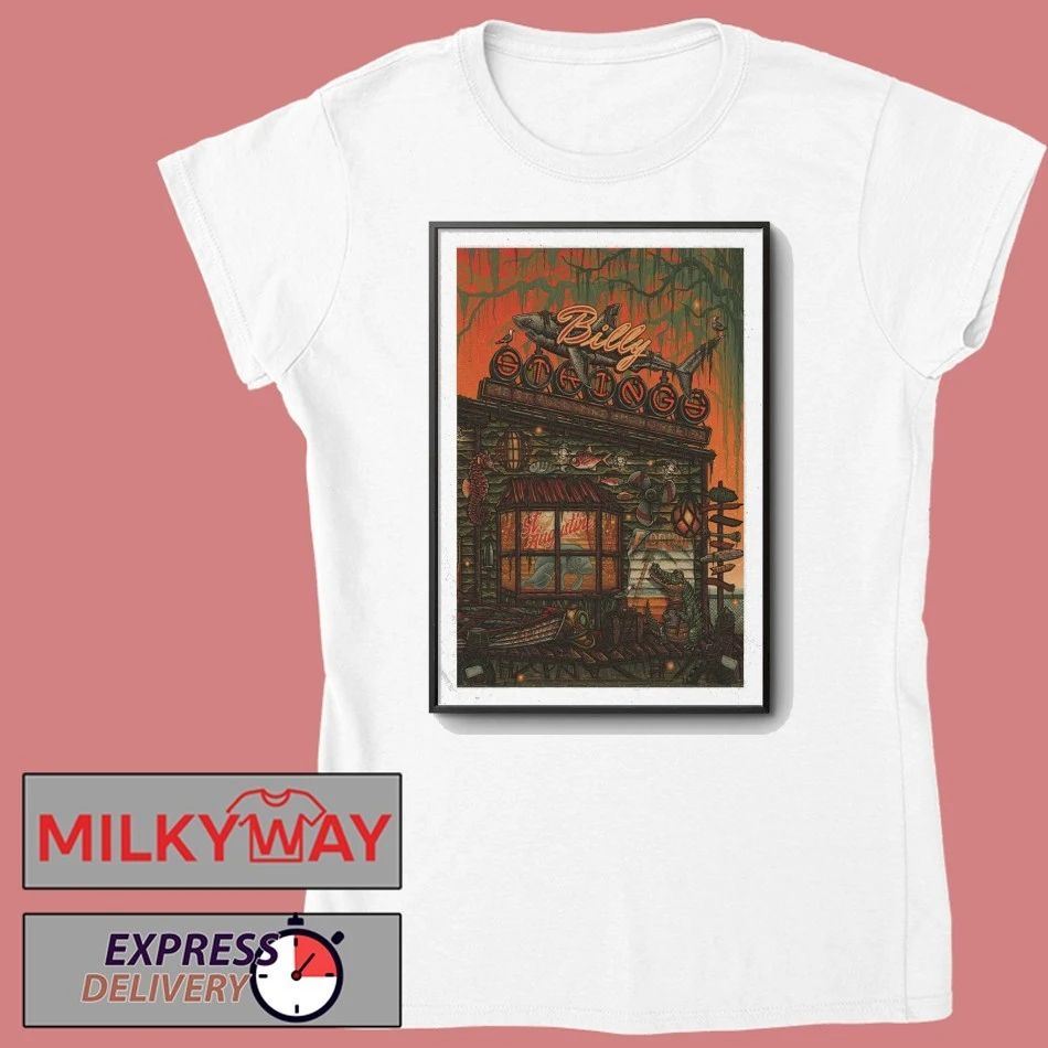 Billy Strings April 4 2026 Saint Augustine, FL Poster shirt