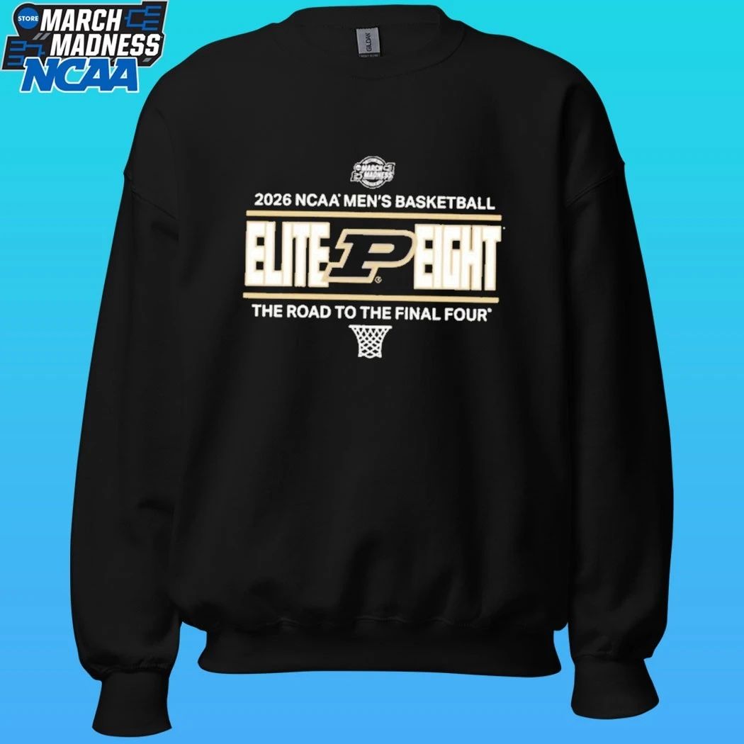 Purdue Boilermakers 2026 Men’s Basketball Elite 8 Bound Shirt