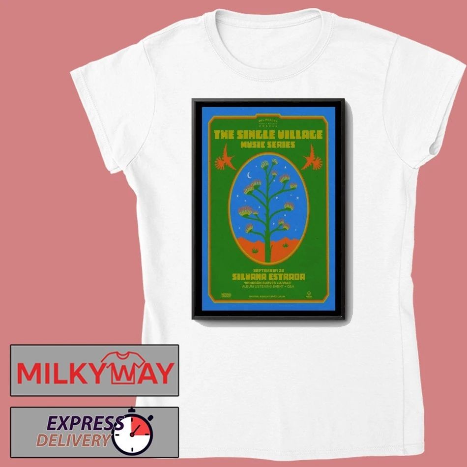 Silvana Estrada Tour Brooklyn, NY 09.28.2025 Poster shirt