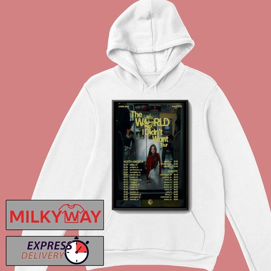 Natalie Jane Fall Tour 2026 Poster New shirt