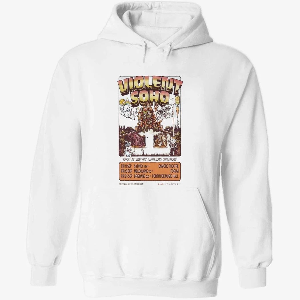 Violent Soho Tour Sep 2026 Shirt